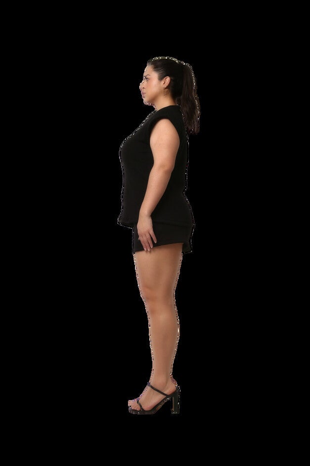 Sweat Short, BLACK / Black, alternate image number 1