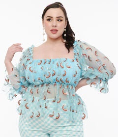 Plus Size Rainbow Tops