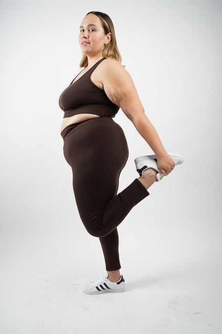 Aspen Sports Bra, Cocoa / Brown, alternate image number 1