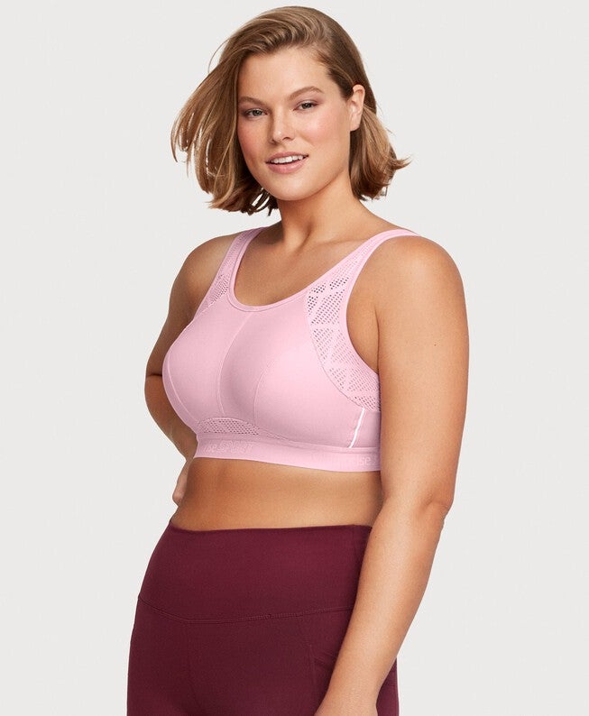 No-Sweat Mesh Sports Bra, , alternate image number 6