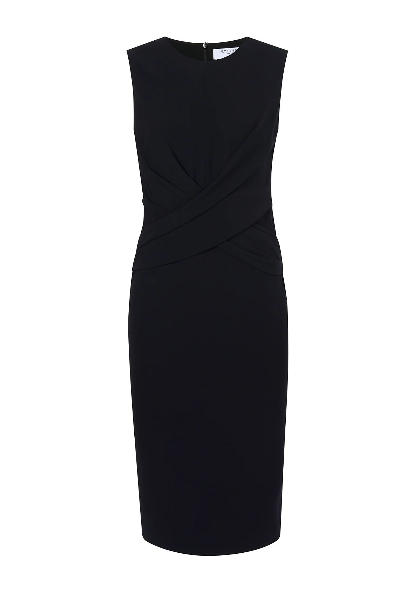 Luz Dress - Everyday Crepe, Black / Black, alternate image number 6