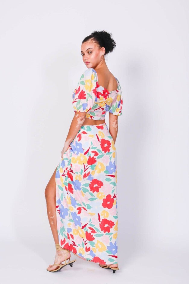 Herb Maxi Skirt, , alternate image number null
