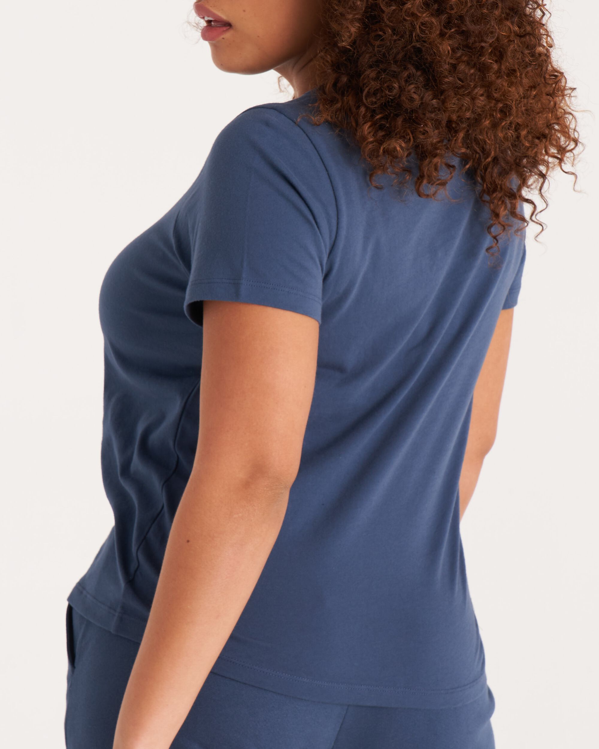 The Crew Tee, Midnight / Navy, alternate image number 1