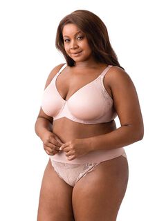 Microfiber & Lace Moulded Underwire