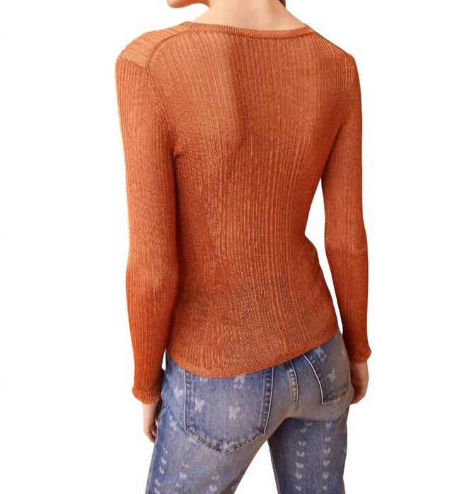 DIANA PULLOVER, Bronze / Bronze, alternate image number 2