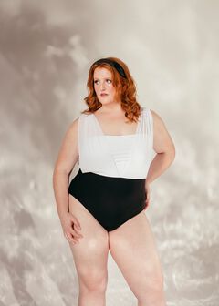 Colourblock One Piece Swimsuit