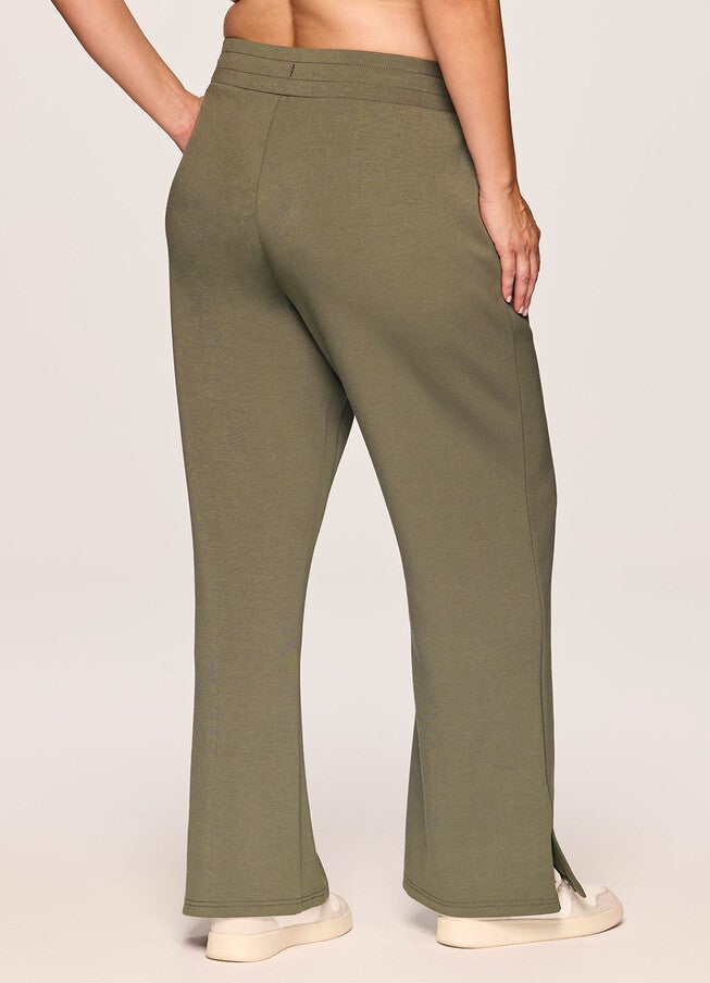 Solace Scuba Wide Leg Pant, Olive / Olive Green, alternate image number 3