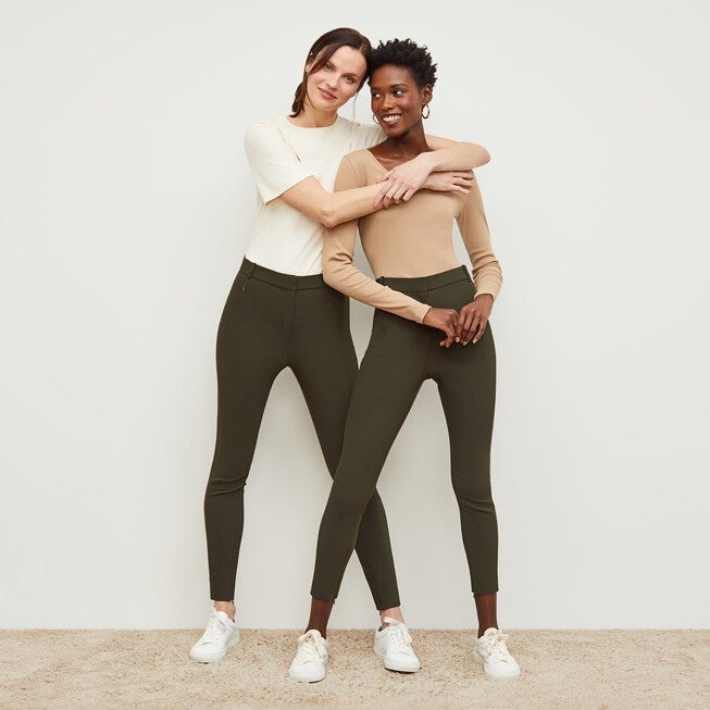 Curie Pant - PowerStretch, Dark Olive / Forest Green, hi-res image number 0