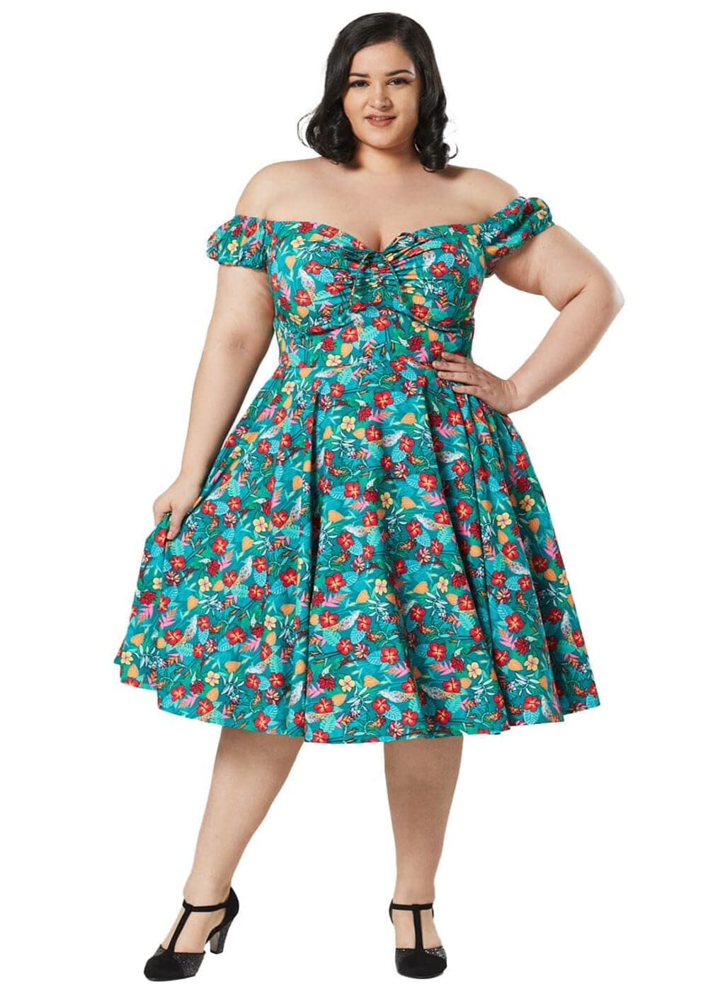 Preston Dress, Turquoise / Turquoise, hi-res image number 0