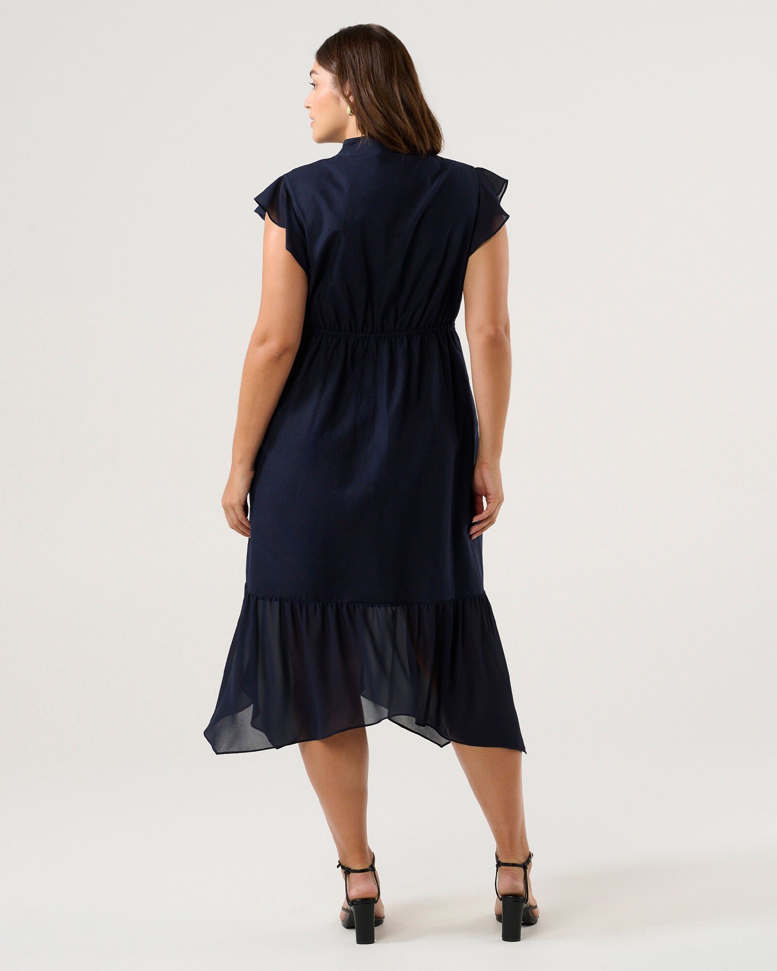 Dune Dancer Dress, Navy / Navy, alternate image number 4