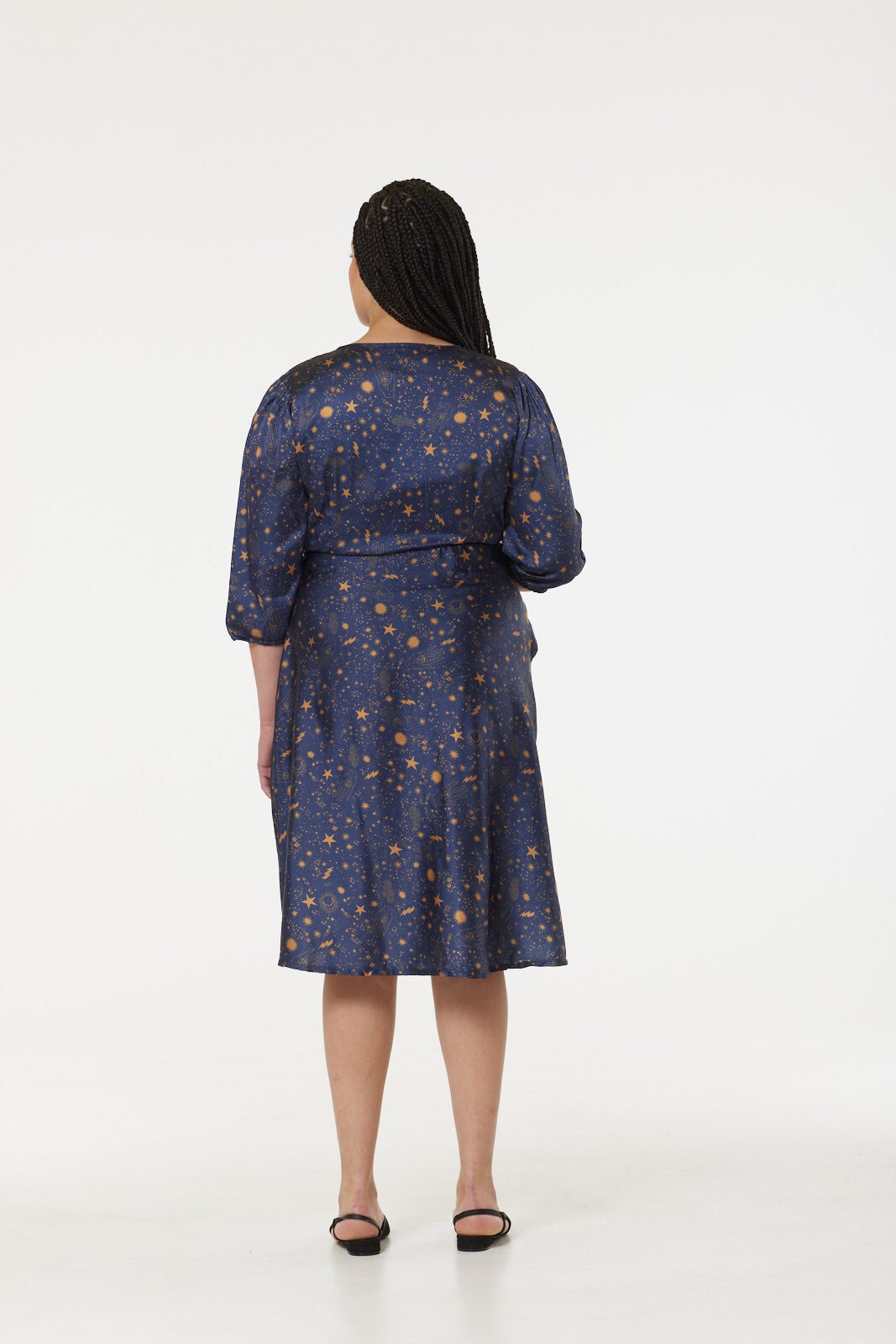 Daphene Dress, Navy / Navy, alternate image number 1