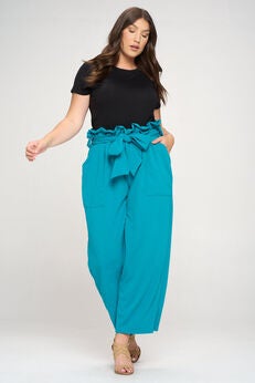 KATHLEEN PAPERBAG PANTS