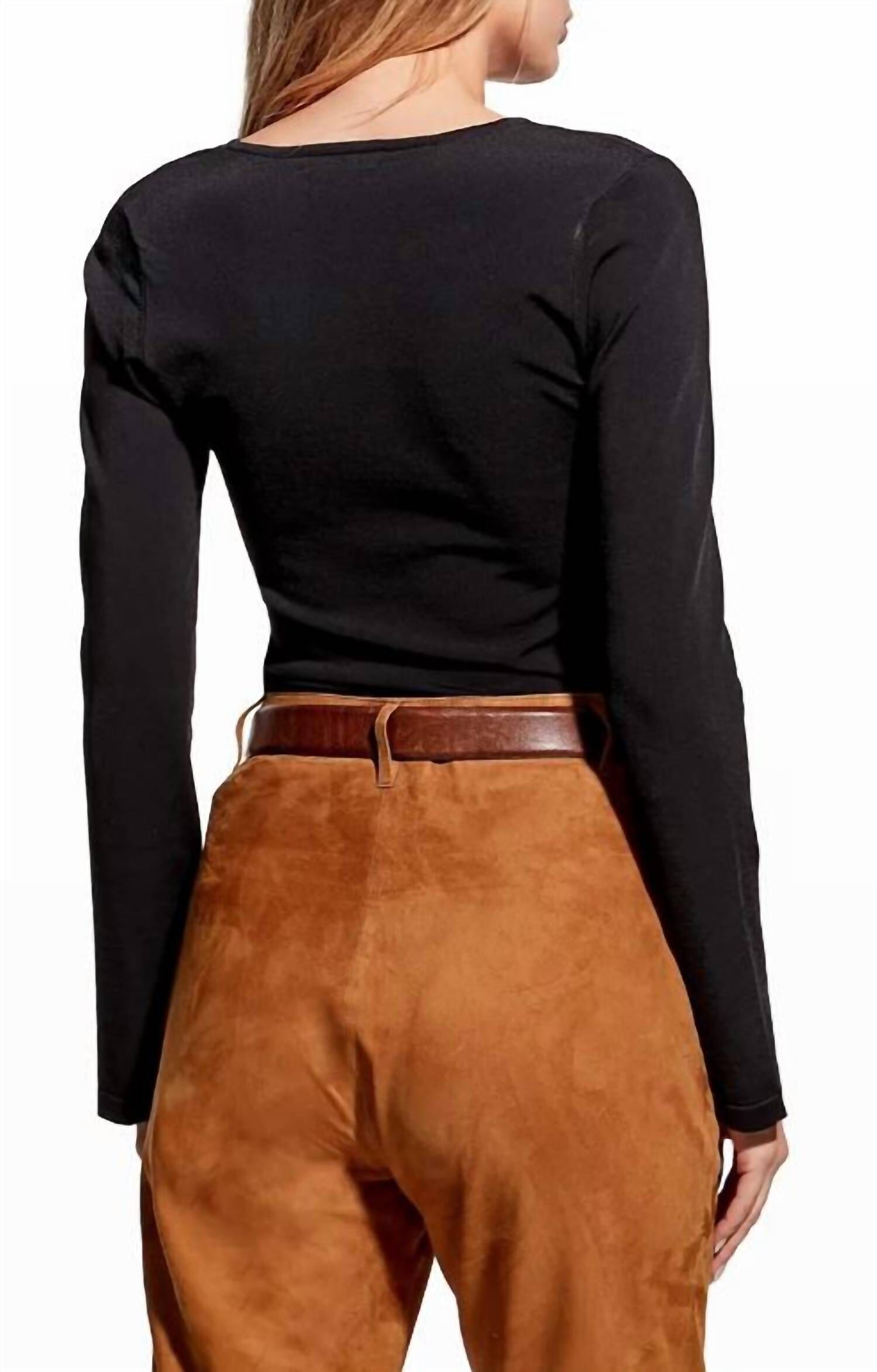 ALMA TOP IN BLACK, , alternate image number 3