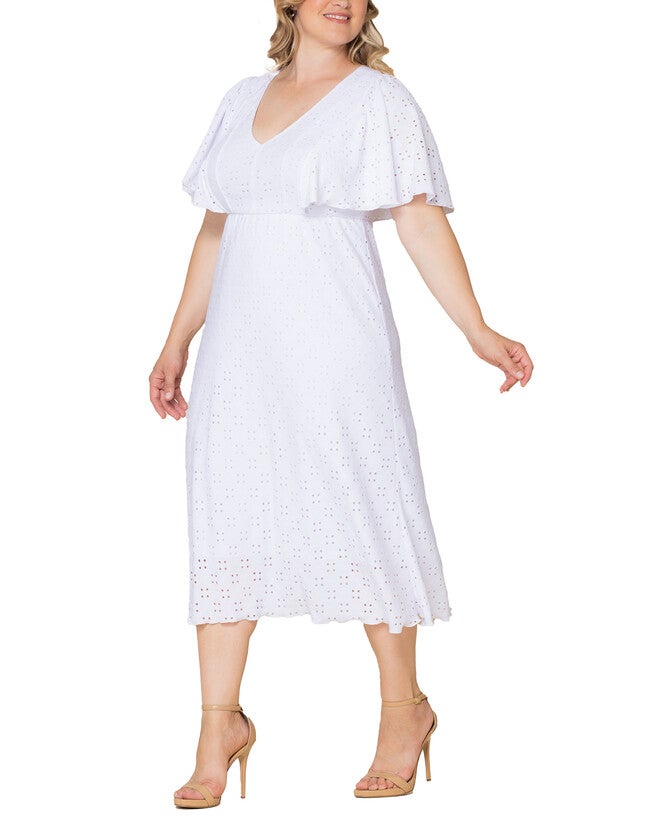 Lucy Eyelet Maxi Dress, , alternate image number null