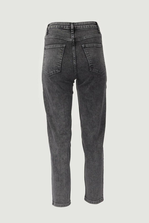 LARA CROFT JEANS IN WASHED GREY, Washed Grey / Black, alternate image number null
