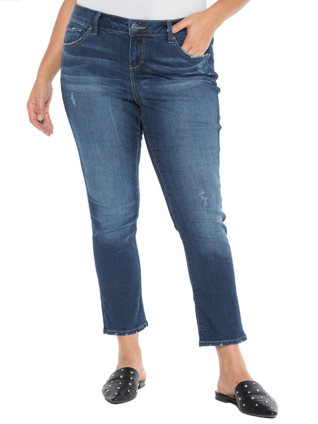 Easy High Rise Straight - SHEELA, SHEELA / Dark Wash, alternate image number 1