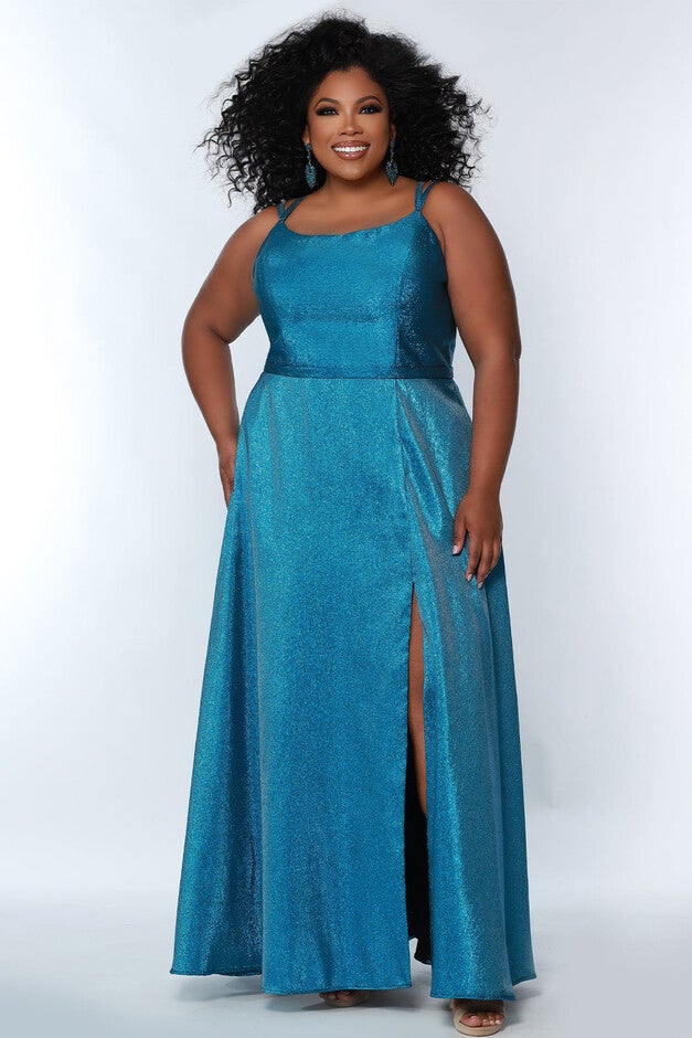 CHANGE MY MIND FORMAL DRESS, Electric Blue / Azure Blue, hi-res image number null