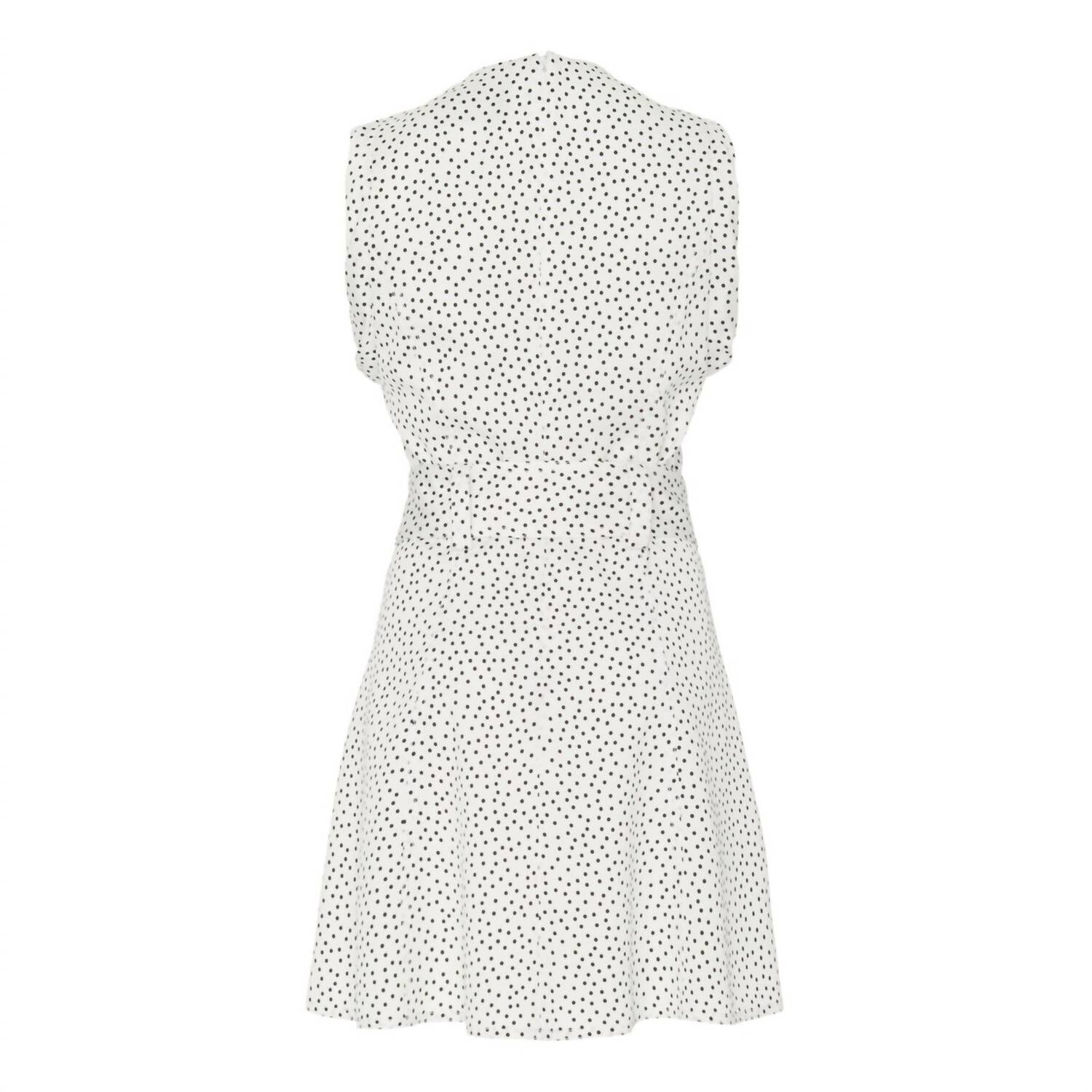 DUTSA MINI DRESS IN BLACK/WHITE, , alternate image number 9
