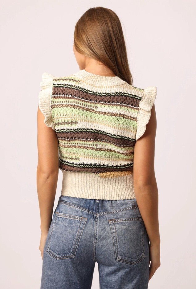 MONA SWEATER IN MULTI, , alternate image number null