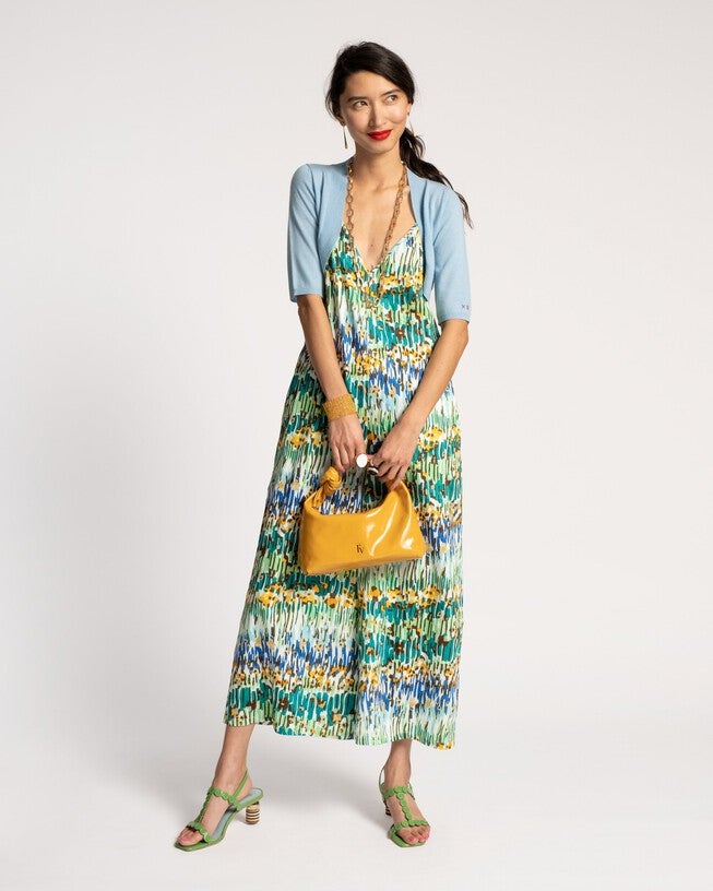 Cheree Tank Jumpsuit, GreenMulti / Teal, alternate image number 3