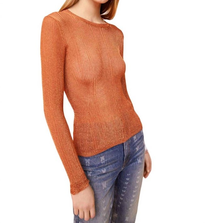DIANA PULLOVER, Bronze / Bronze, hi-res image number 0