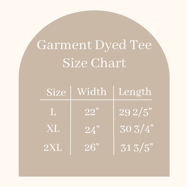 Better At The Beach Wave Garment Dyed Tee, , alternate image number null