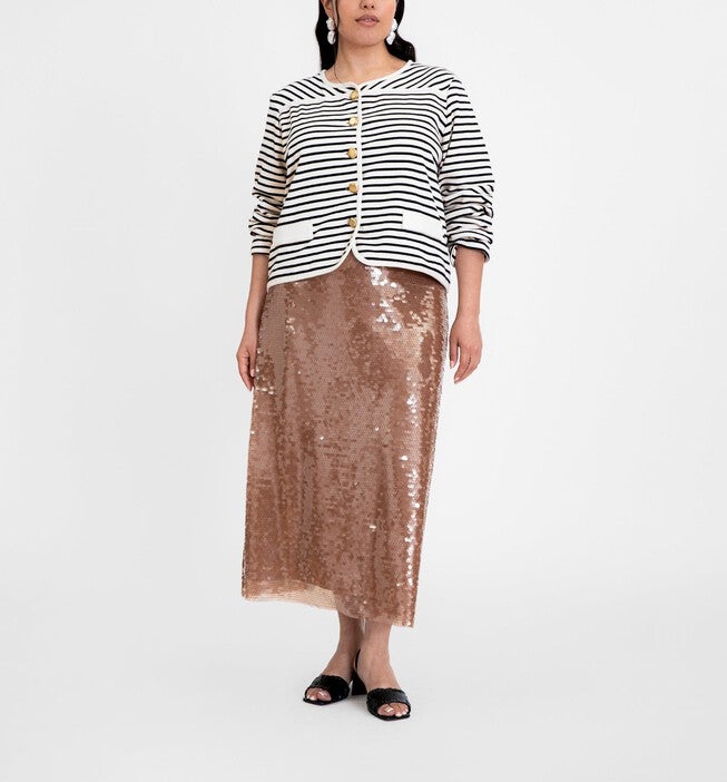 Kiah Skirt, Praline / Bronze, alternate image number 1