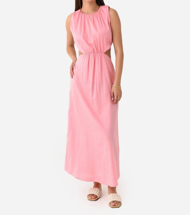 ROSEMARY DRESS, Geranium / Pink, hi-res image number null