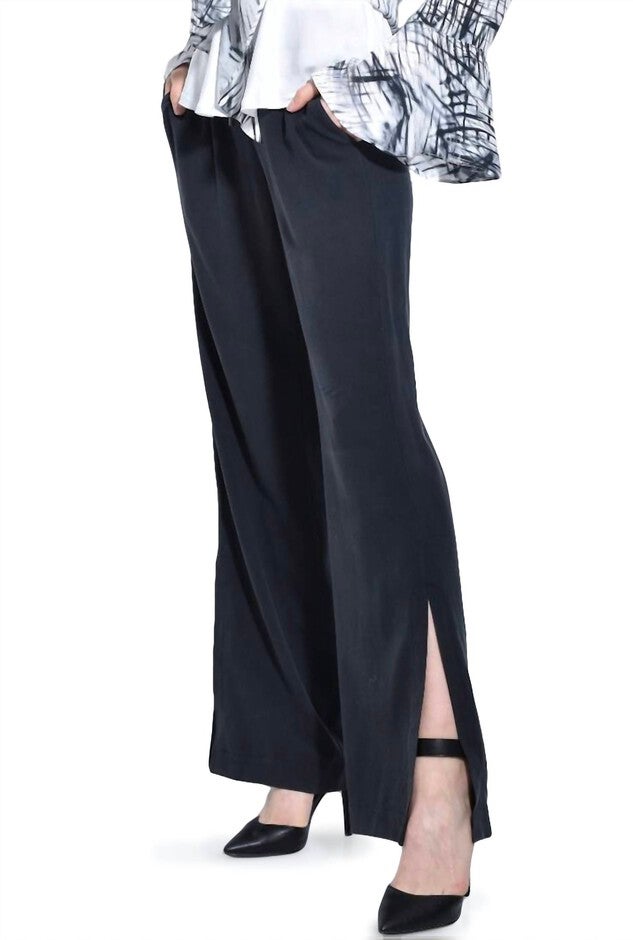 GO LOUNGE PANT IN WASHED BLACK, Washed Black / Black, hi-res image number 0