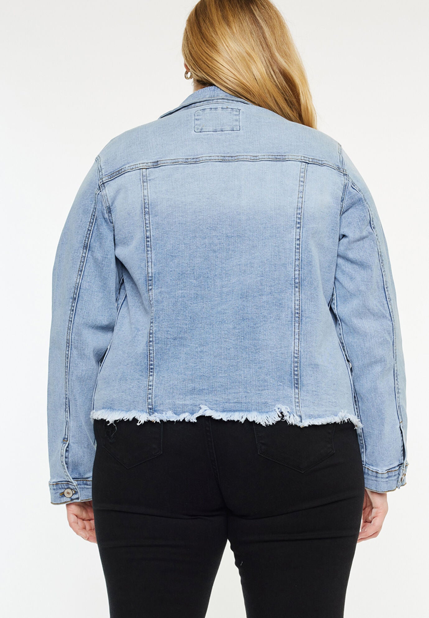 Loren Denim Jacket (Plus Size), Medium Wash / Medium Wash, alternate image number 5