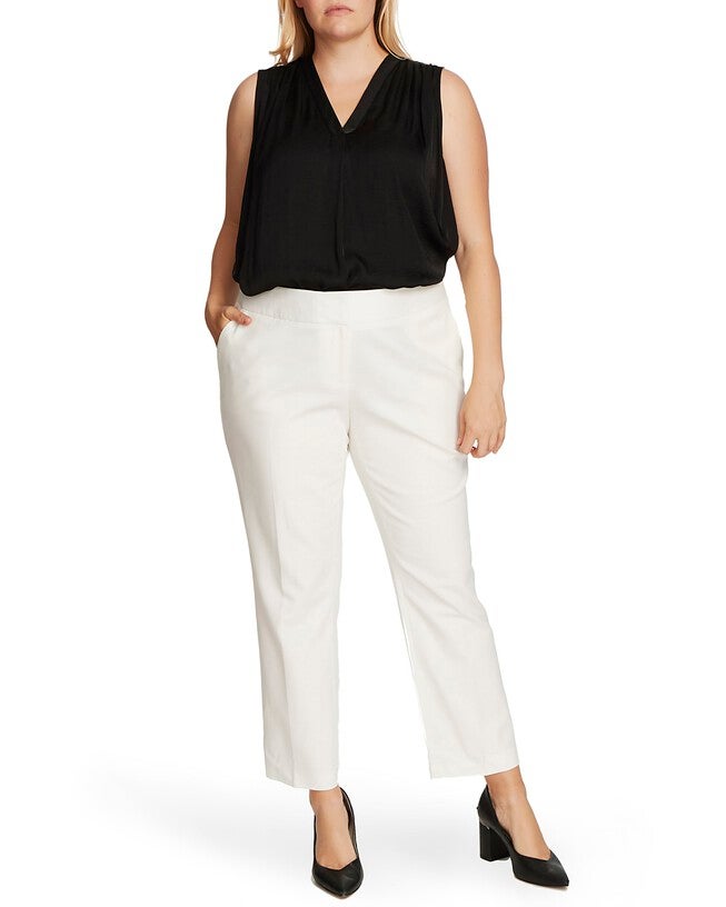 Iris Doubleweave Pocket Pant, NEW IVORY / White, alternate image number null