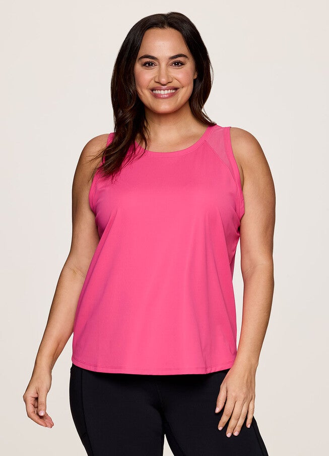 Plus On The Run Tank, Pink / Pink, alternate image number null