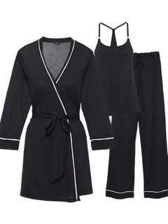 Cami Robe & Pant Pajama Set