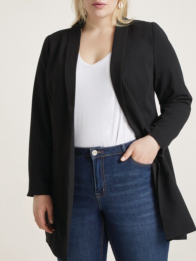 Ally Long Tailored Blazer, , alternate image number null