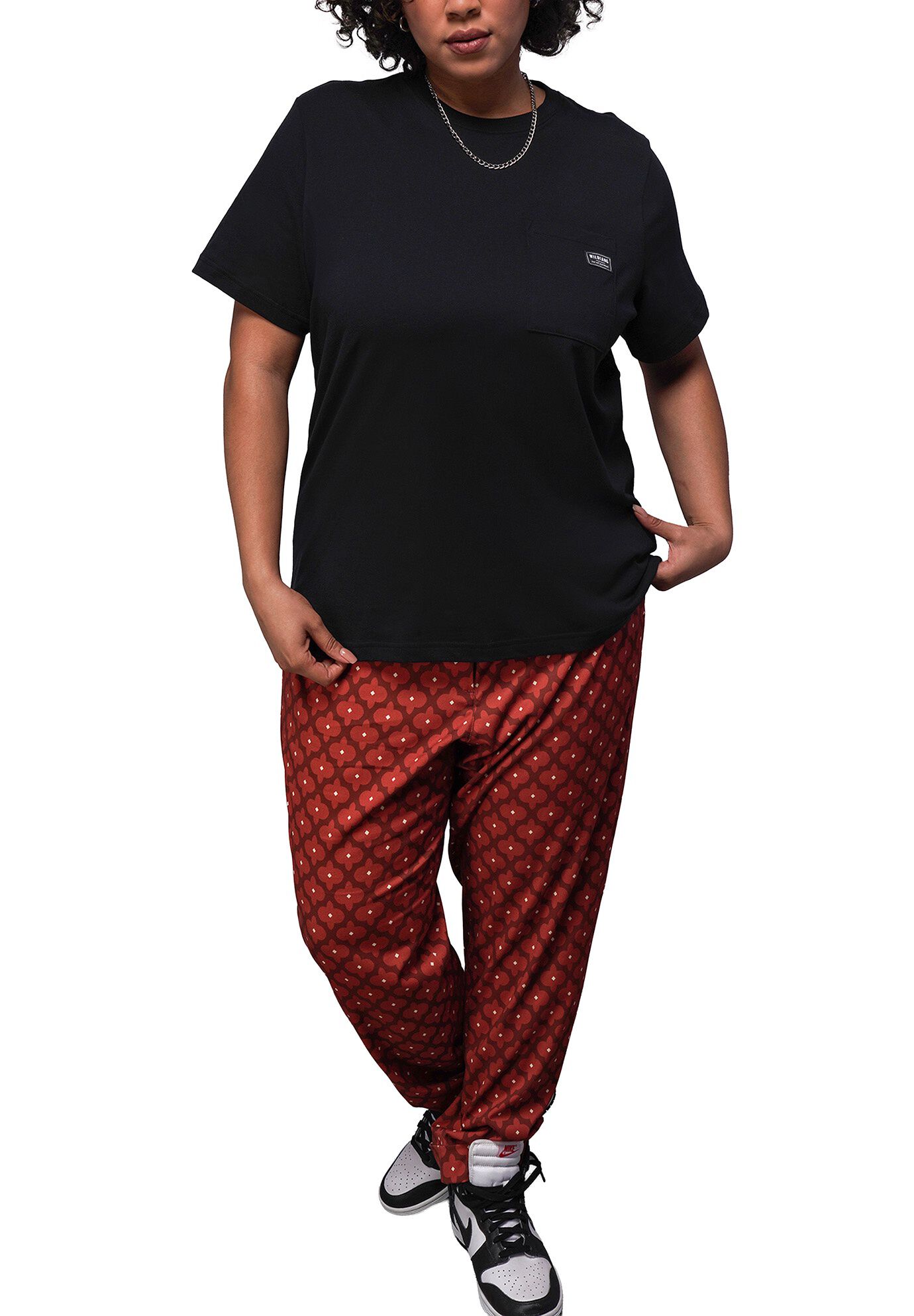 The Everyday Pocket Tee, BLACK / Black, alternate image number 3