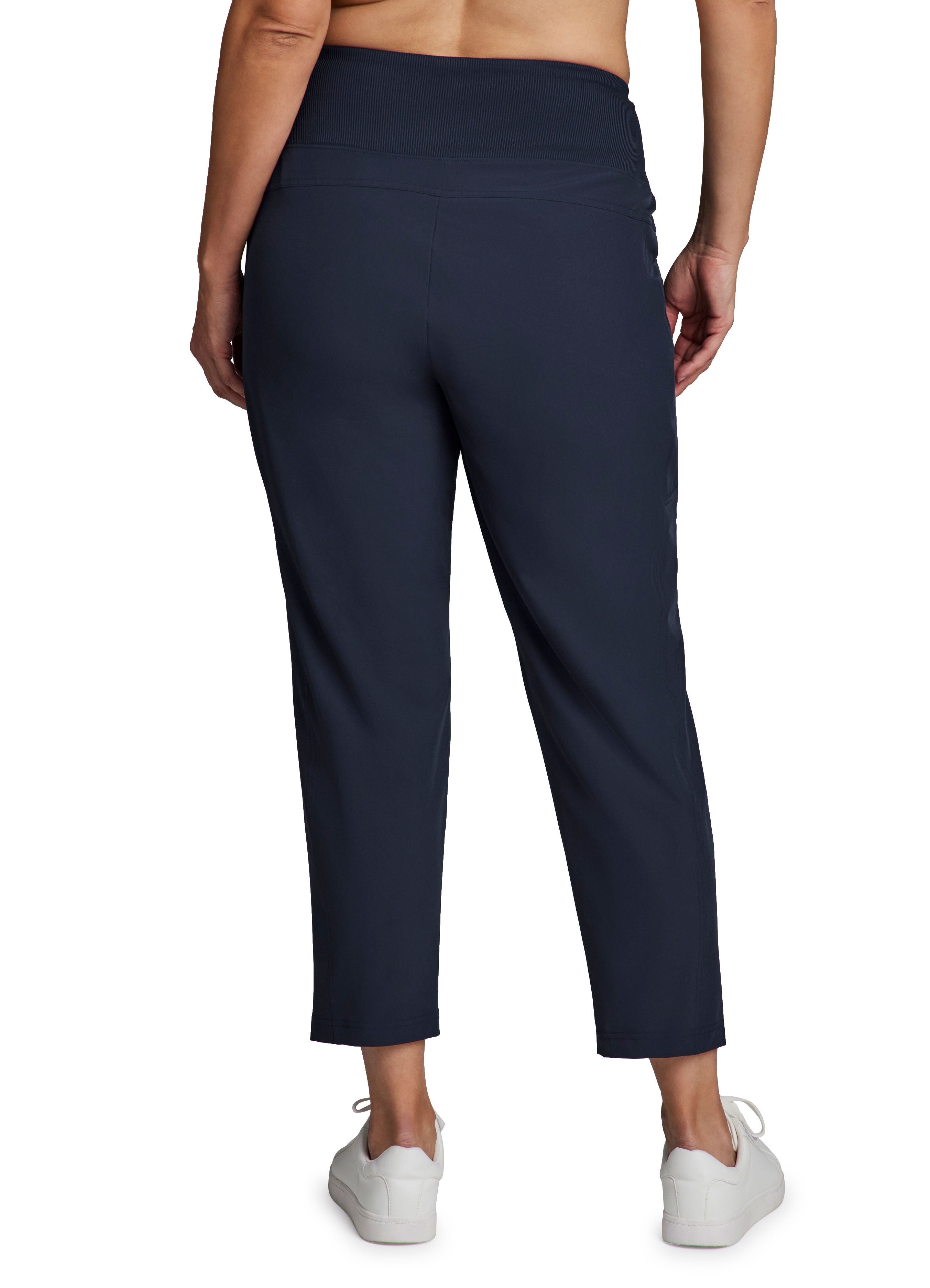 Plus Jet Setter Ankle Pant, Navy / Navy, alternate image number 1