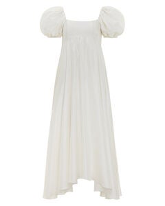 Rory Raw Silk Midi Dress