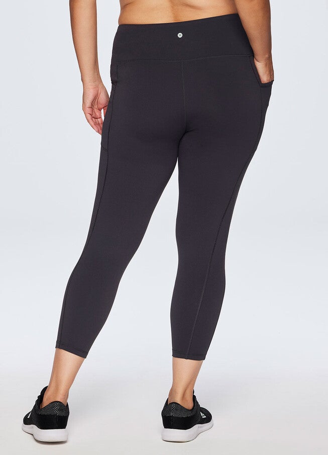Plus Prime Tech Flex Ultra Hold 7/8 Legging, Charcoal / Charcoal Grey, alternate image number null