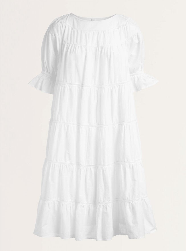 Paradis Dress, White / White, hi-res image number 0