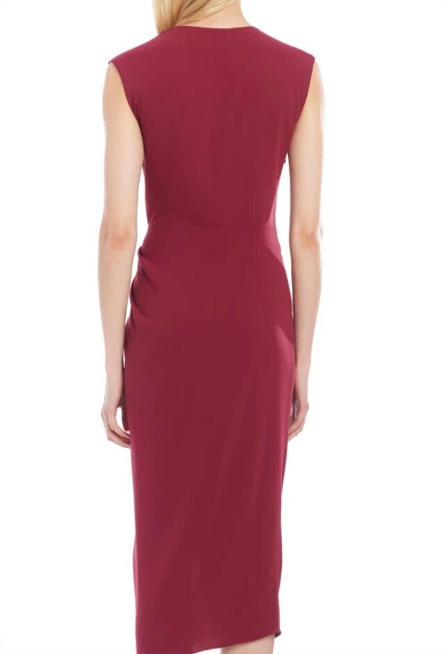 ROMA DRESS IN MALBEC, , alternate image number null