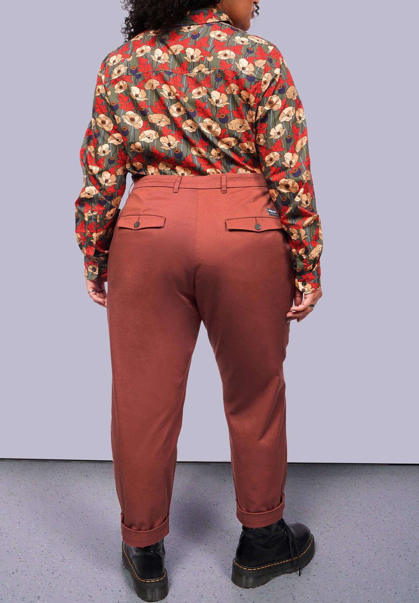 The Essential Trouser, CINNAMON / Rust, alternate image number 2