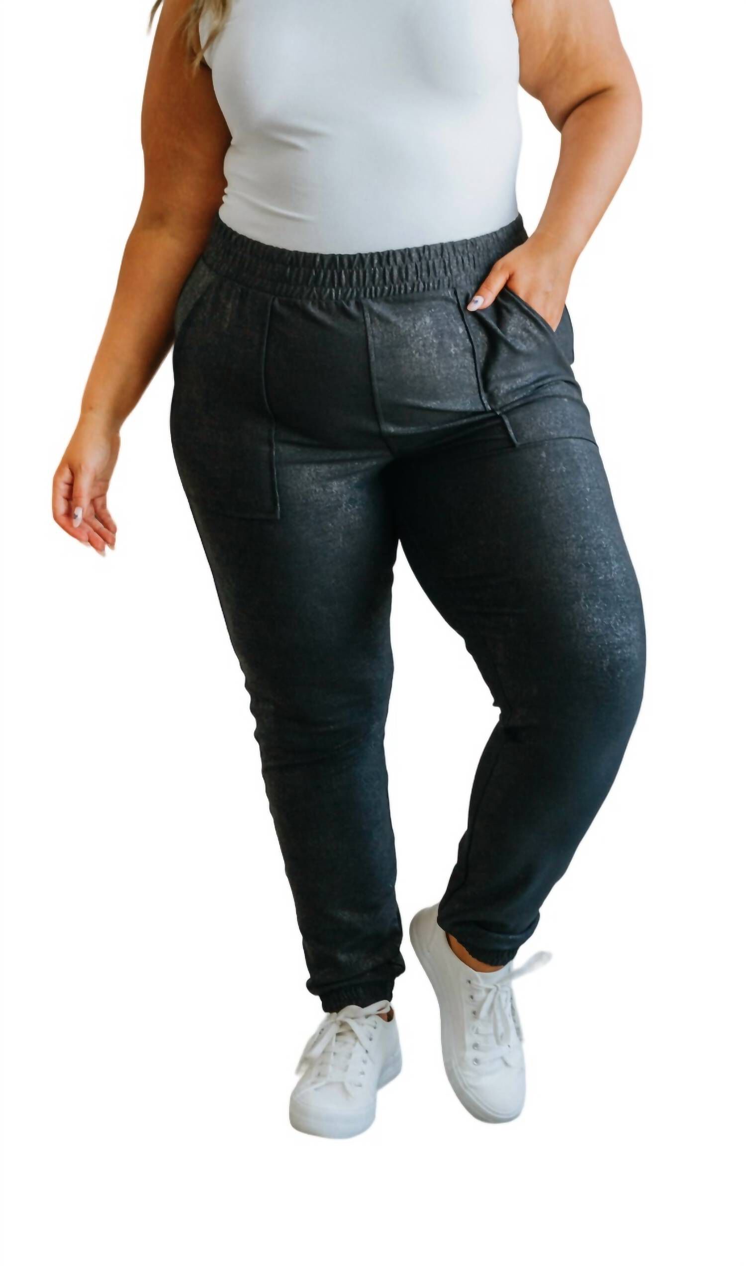 Best In Show Pebble Joggers, Black / Black, hi-res image number 0