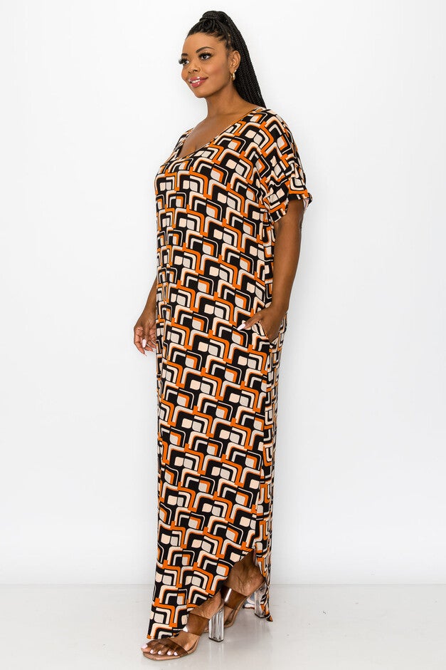 HAZEL POCKET MAXI DRESS, , alternate image number 3