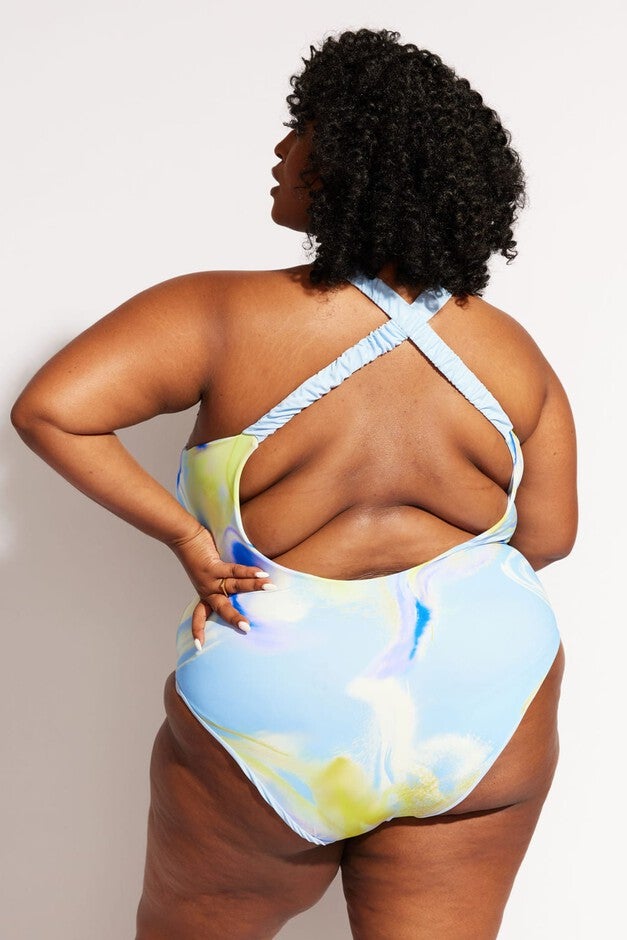 Wave One Piece II, SkyGeode / Light Blue, alternate image number 2