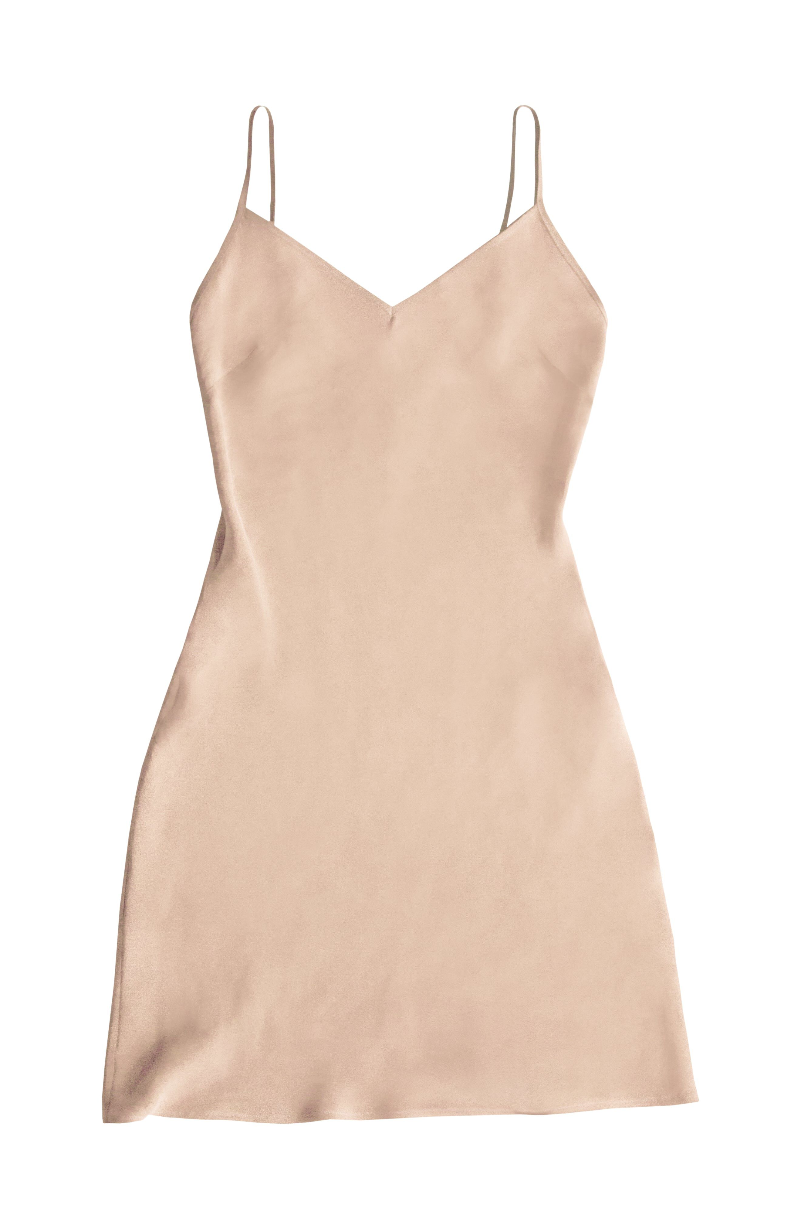 Essential Slip Dress, Light Nude / Beige, alternate image number 1