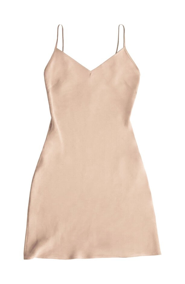 Essential Slip Dress, Light Nude / Beige, alternate image number 1