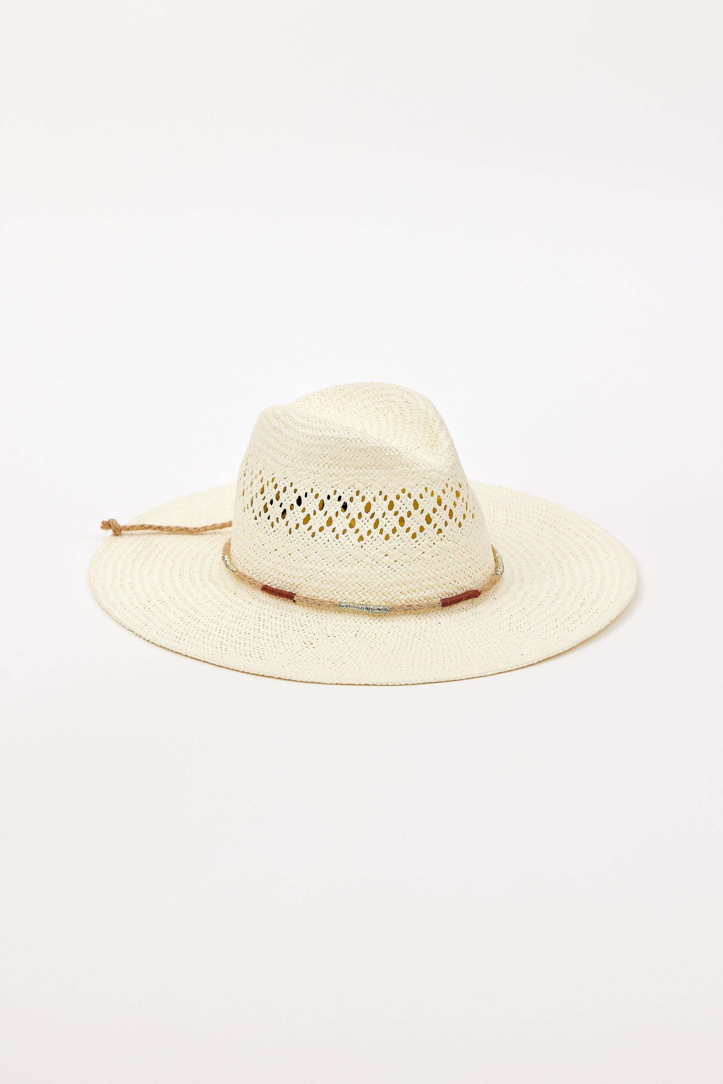 Luxe Packable Sunhat, BleachJute / Ivory, hi-res image number 0