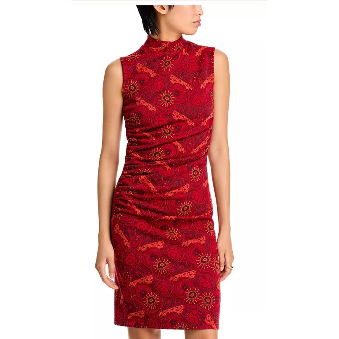 Sao Tome Dress, Red / Red, alternate image number 2