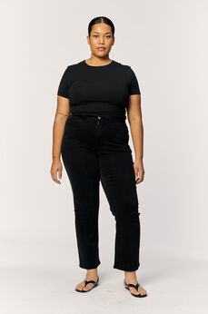ASE PLUS STRETCH - STRAIGHT | JET BLACK