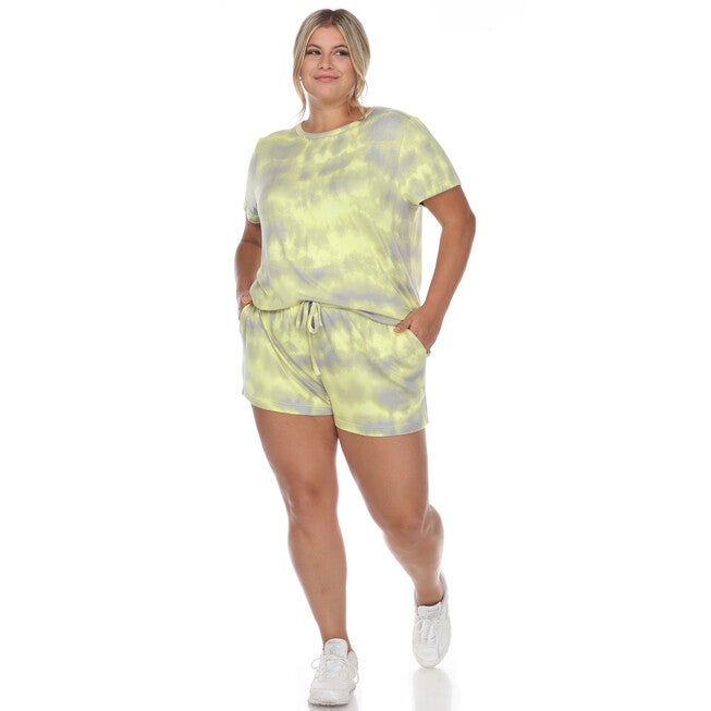 2 Piece Top & Shorts Lounge Set, , alternate image number 7